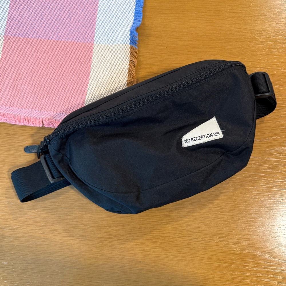 No Reception Club Sidekick Diaper Bag